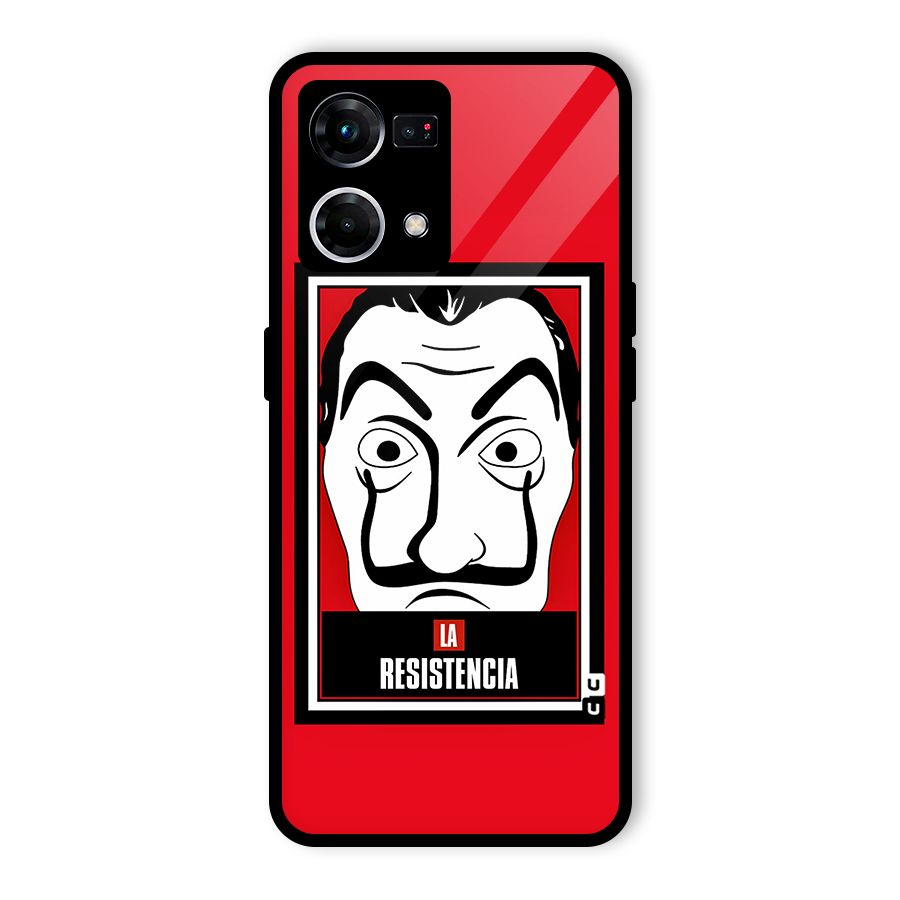 La Resistencia Minimalist Glass Back Case for Oppo F21 Pro 5G