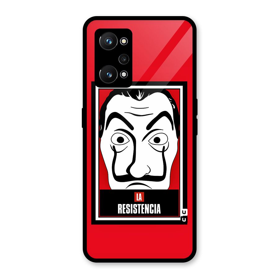 La Resistencia Minimalist Glass Back Case for Realme GT Neo 3T
