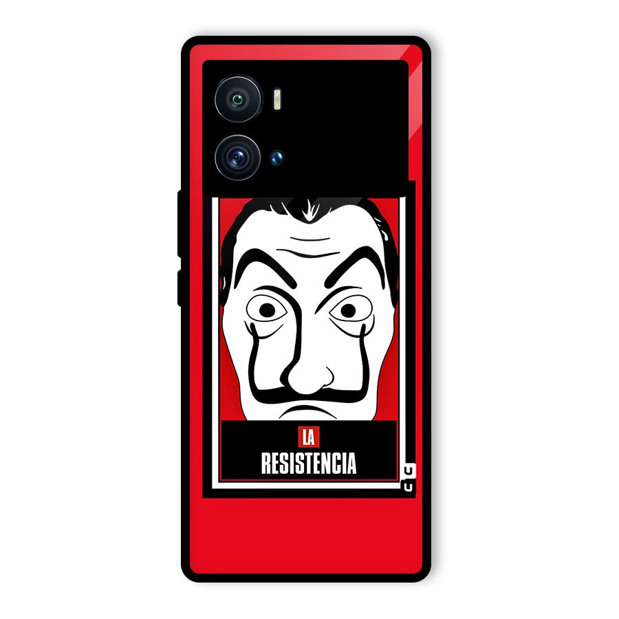 La Resistencia Minimalist Glass Back Case for Vivo iQOO 9 Pro