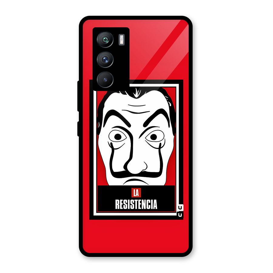 La Resistencia Minimalist Glass Back Case for Vivo iQOO 9 SE