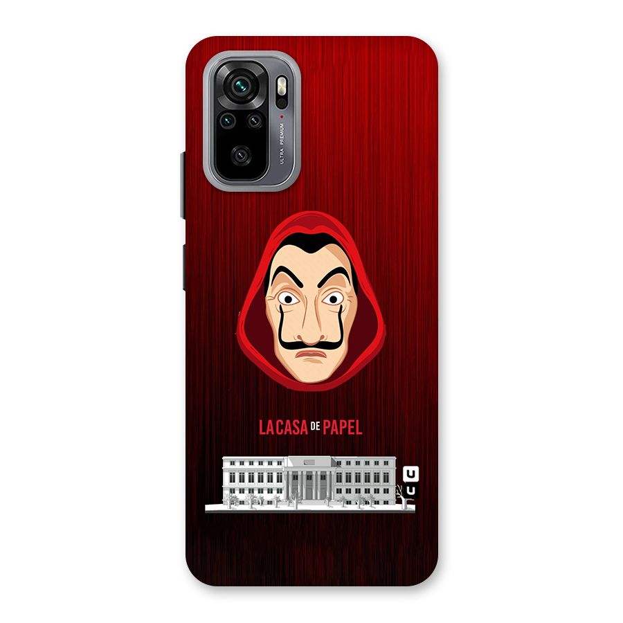 Lacasa Papel Minimalist Back Case for Redmi Note 10