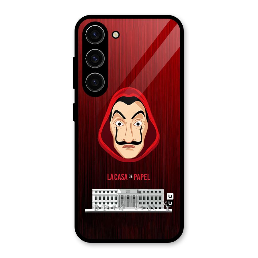 Lacasa Papel Minimalist Glass Back Case for Galaxy S23