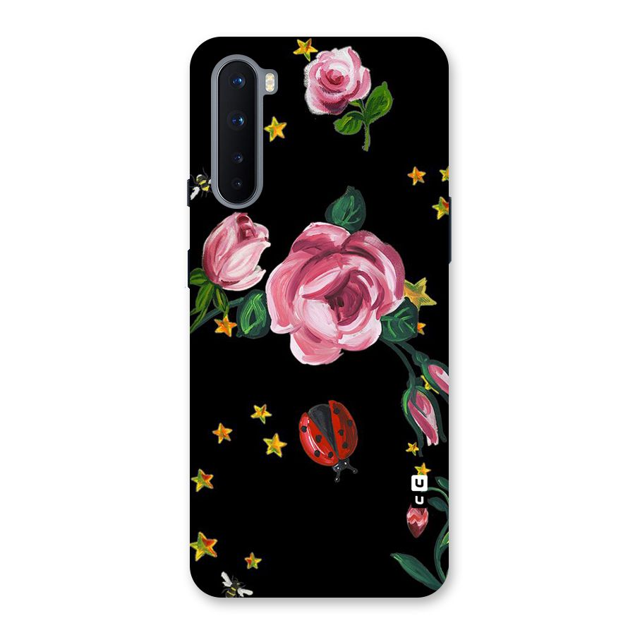 Ladybird And Floral Back Case for OnePlus Nord
