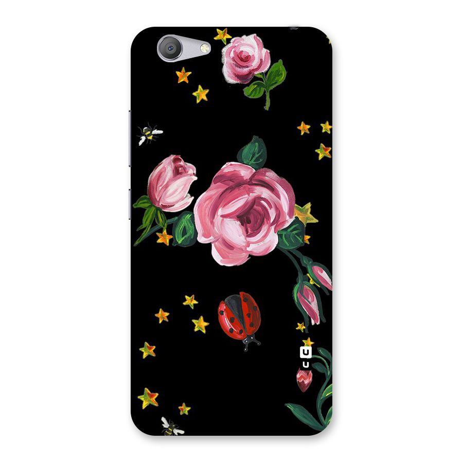 Ladybird And Floral Back Case for Vivo Y53
