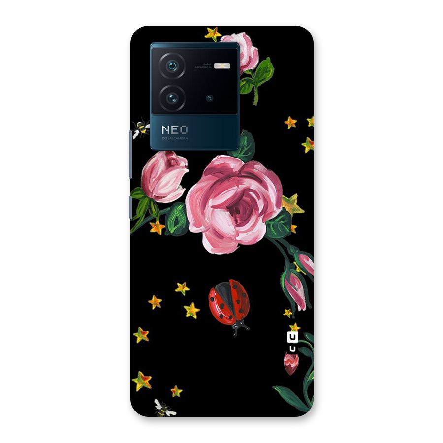 Ladybird And Floral Back Case for Vivo iQOO Neo 6 5G