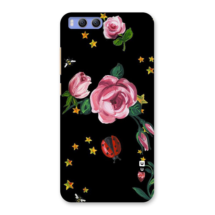 Ladybird And Floral Back Case for Xiaomi Mi 6
