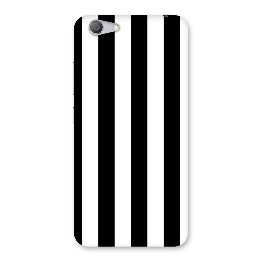 Lavish Black Stripes Back Case for Vivo Y53