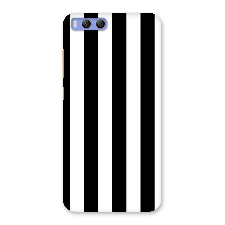 Lavish Black Stripes Back Case for Xiaomi Mi 6