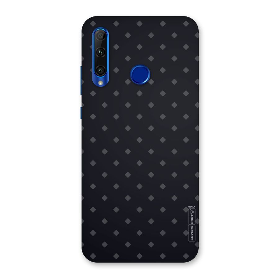 Lavish Diamond Pattern Back Case for Honor 20i