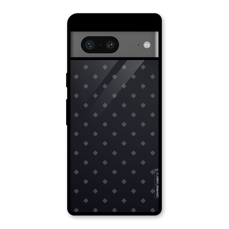 Lavish Diamond Pattern Glass Back Case for Google Pixel 7