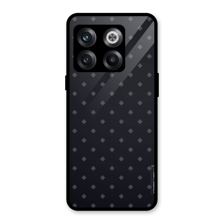 Lavish Diamond Pattern Glass Back Case for OnePlus 10T