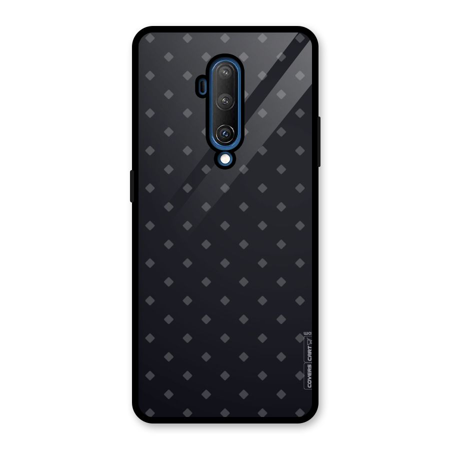 Lavish Diamond Pattern Glass Back Case for OnePlus 7T Pro