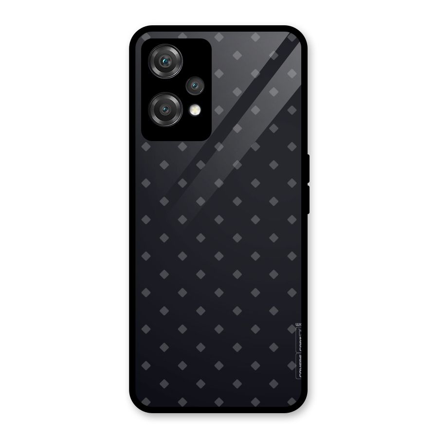 Lavish Diamond Pattern Glass Back Case for OnePlus Nord CE 2 Lite 5G