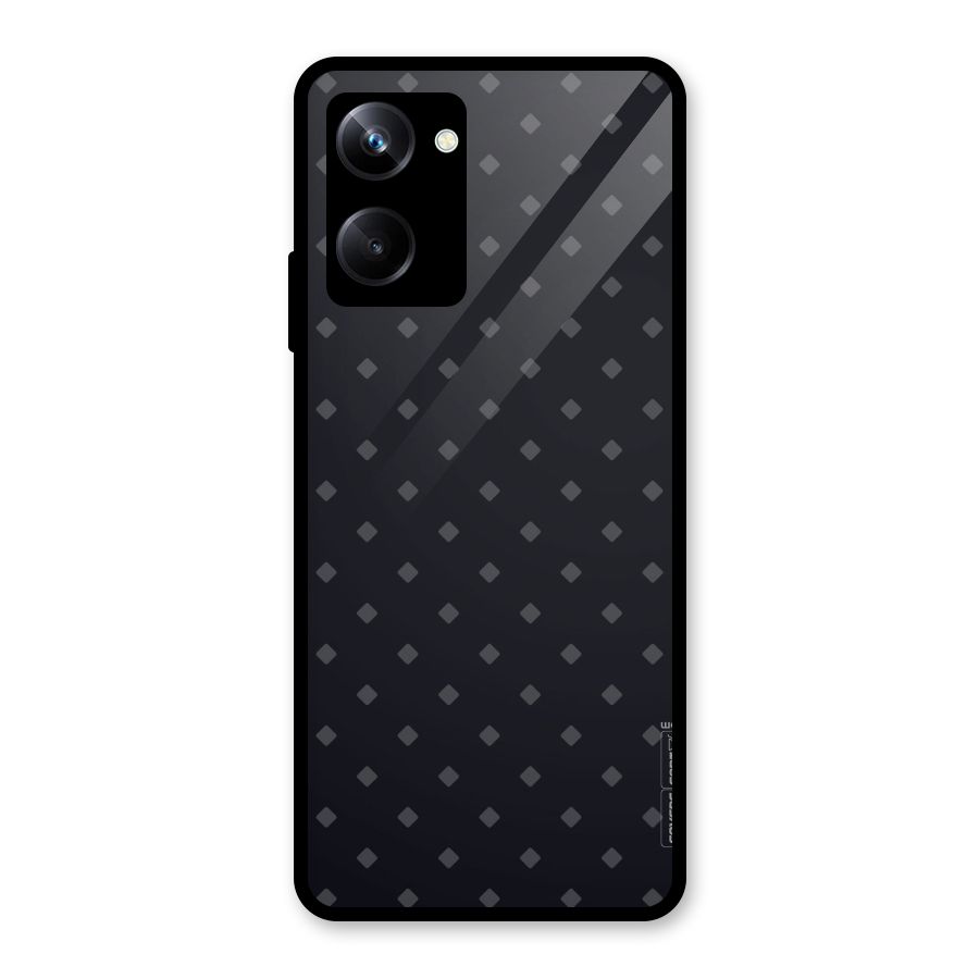 Lavish Diamond Pattern Glass Back Case for Realme 10 Pro