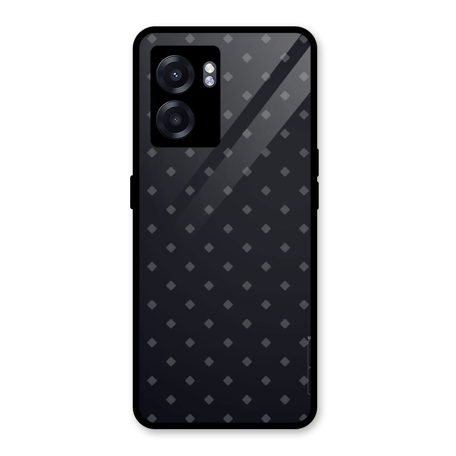 Lavish Diamond Pattern Glass Back Case for Realme Narzo 50 5G