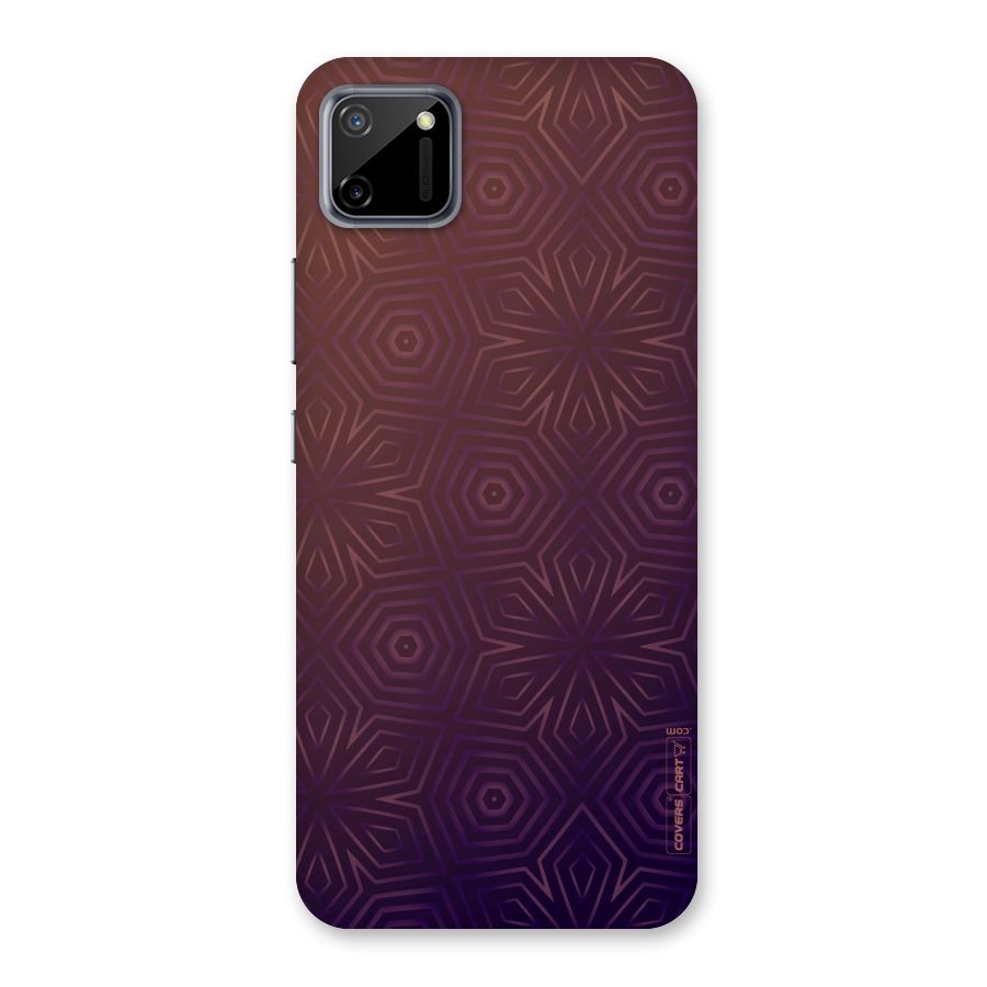 Lavish Purple Pattern Back Case for Realme C11