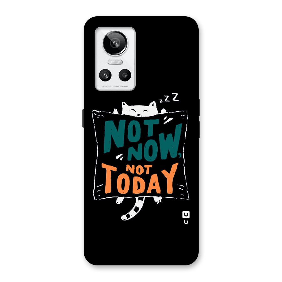 Lazy Cat Not Today Back Case for Realme GT Neo 3