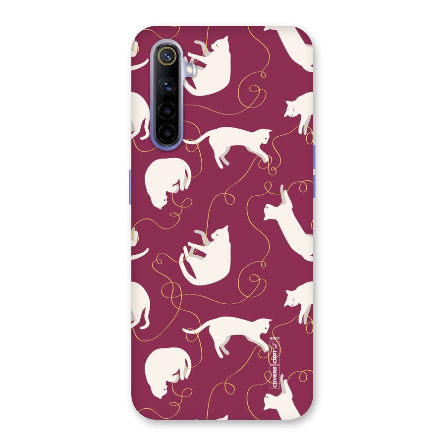 Lazy Kitty Back Case for Realme 6i