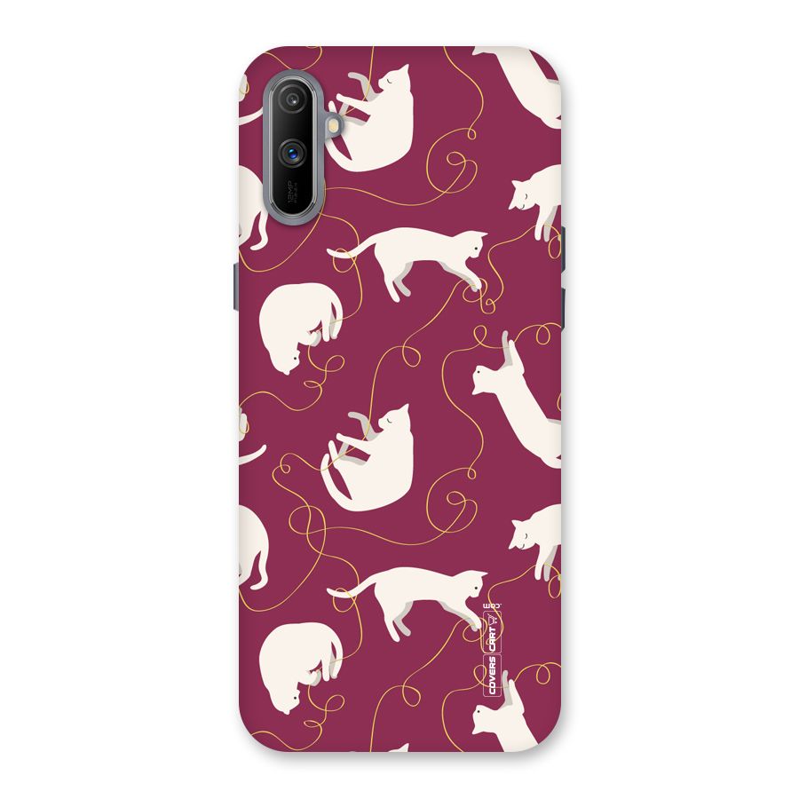 Lazy Kitty Back Case for Realme C3