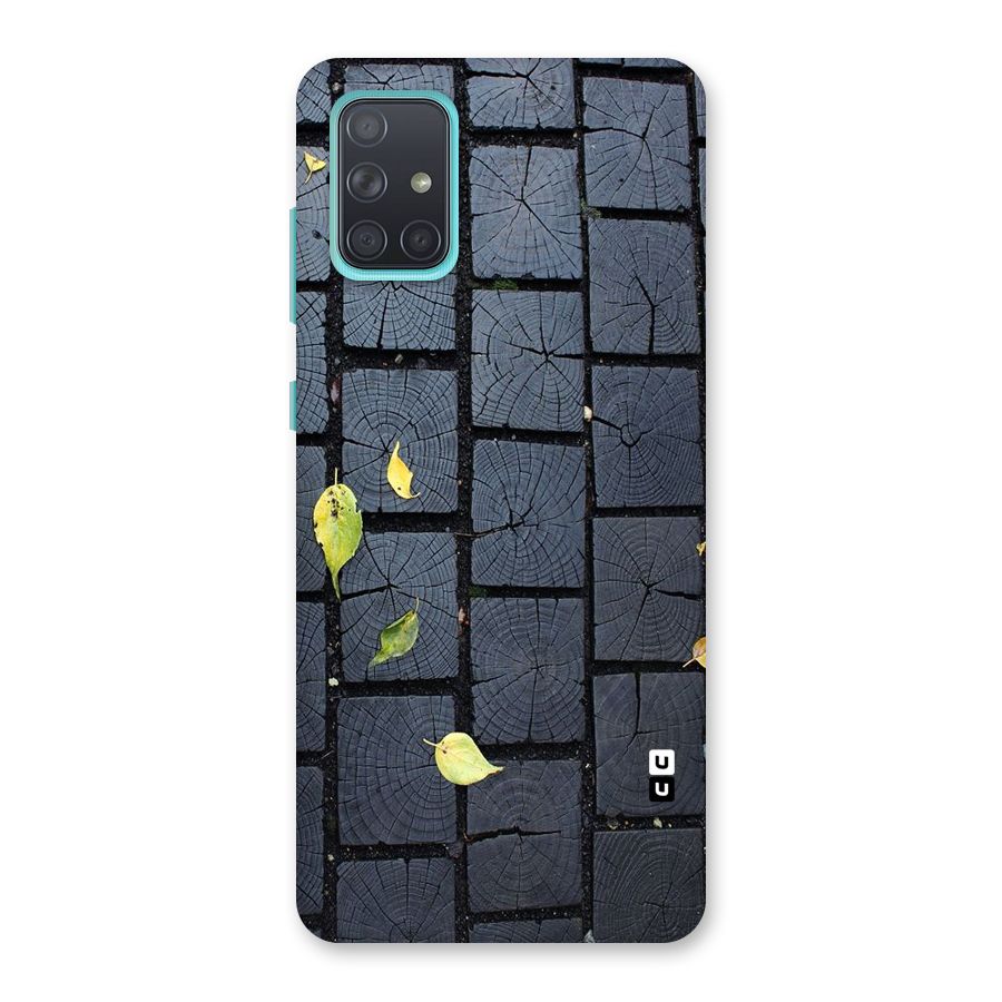 Leaf On Floor Back Case for Galaxy A71