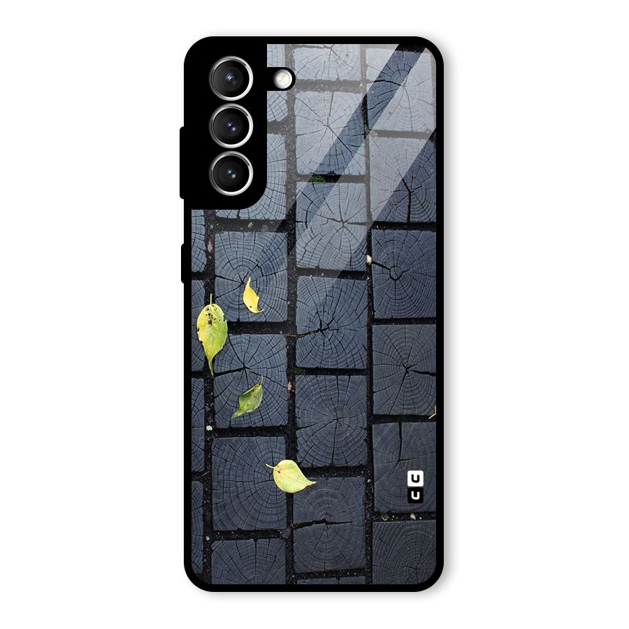 Leaf On Floor Glass Back Case for Galaxy S21 5G
