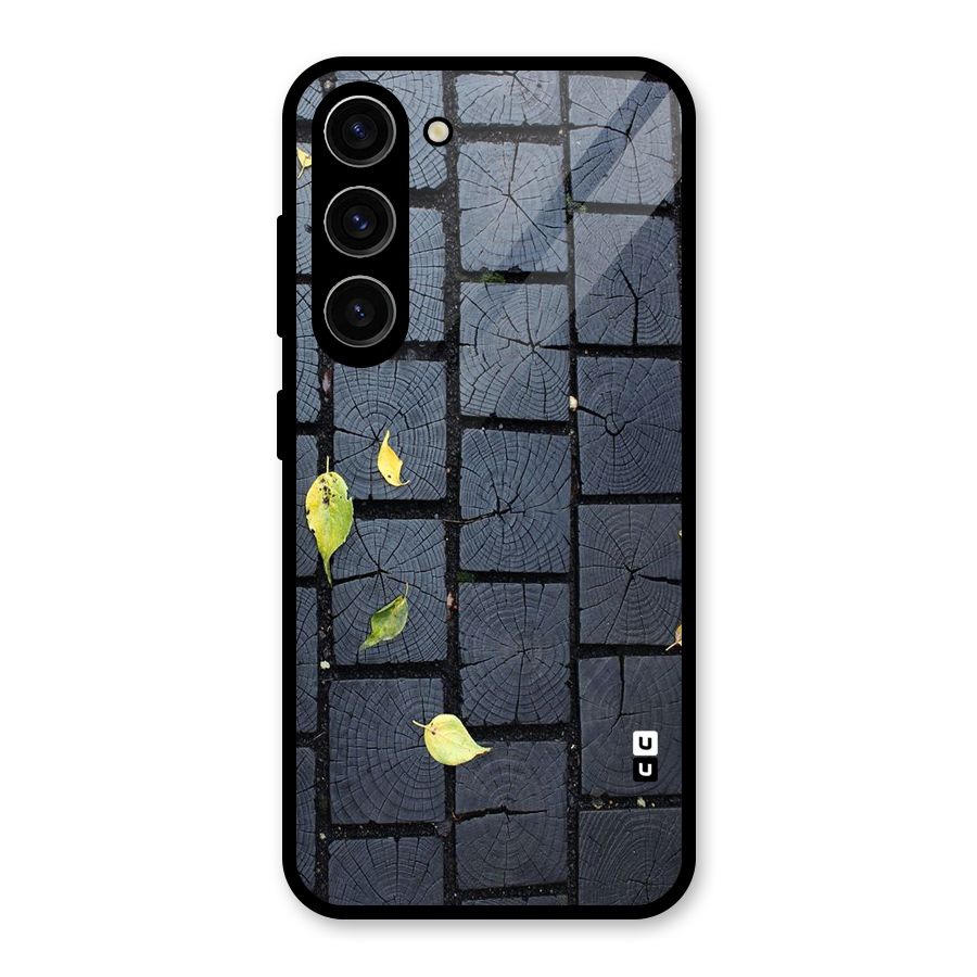 Leaf On Floor Glass Back Case for Galaxy S23