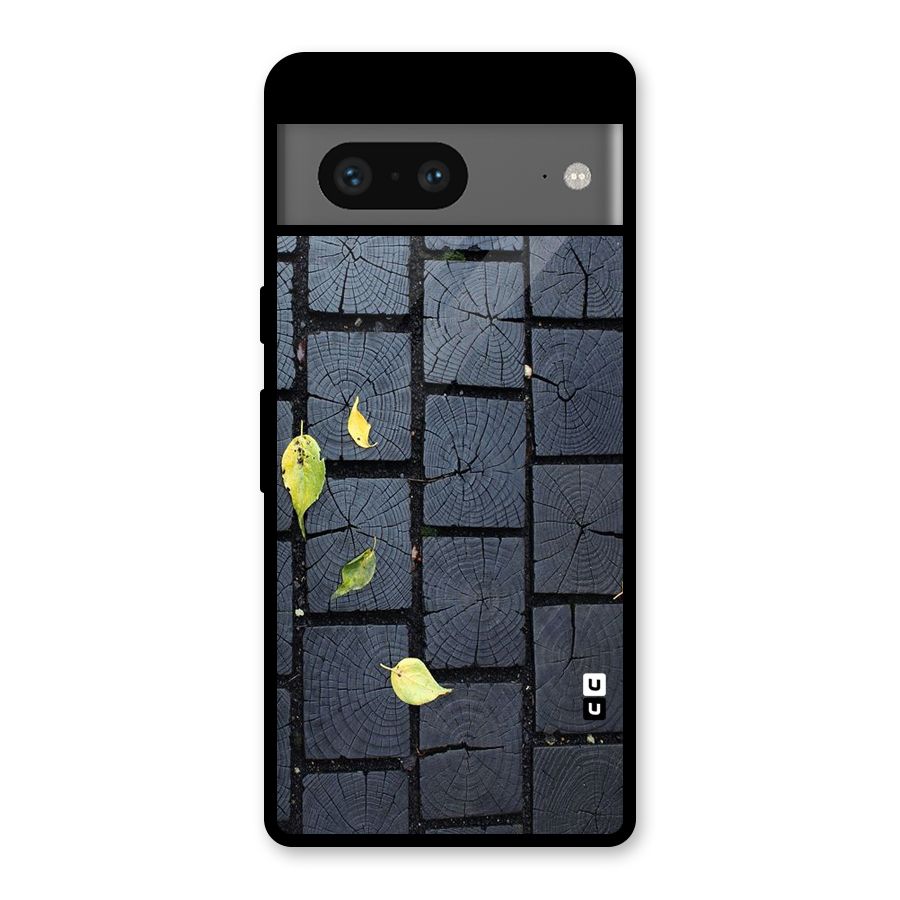 Leaf On Floor Glass Back Case for Google Pixel 7