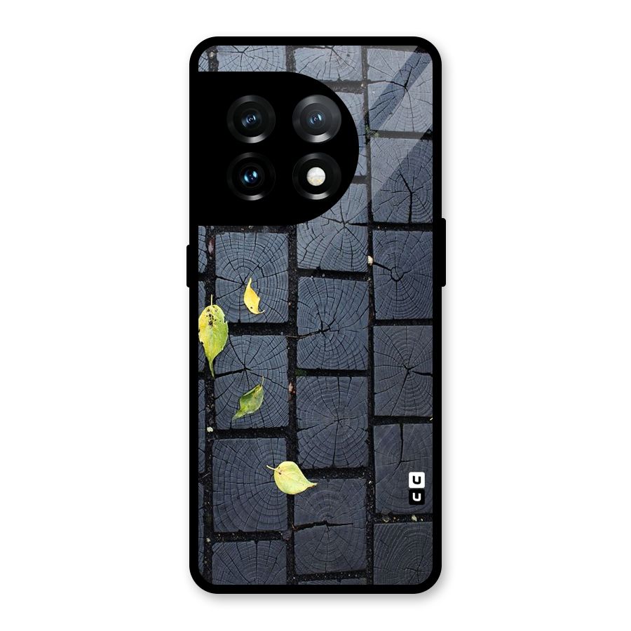 Leaf On Floor Glass Back Case for OnePlus 11