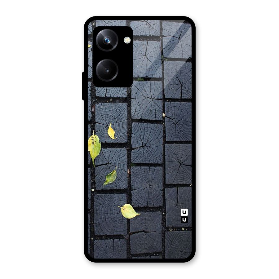 Leaf On Floor Glass Back Case for Realme 10 Pro