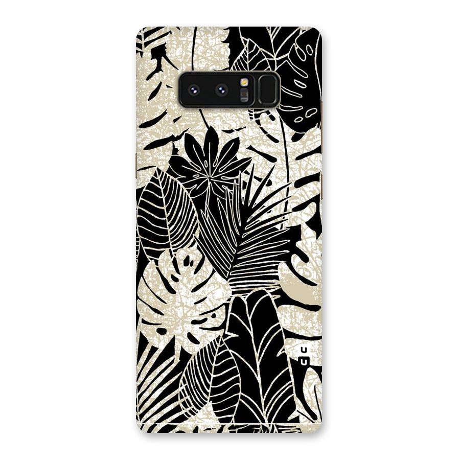 Leaf Pattern Back Case for Galaxy Note 8