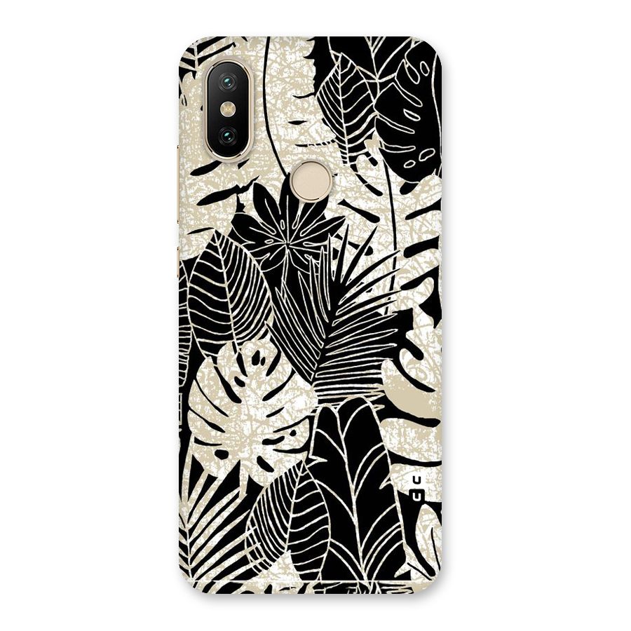 Leaf Pattern Back Case for Mi A2