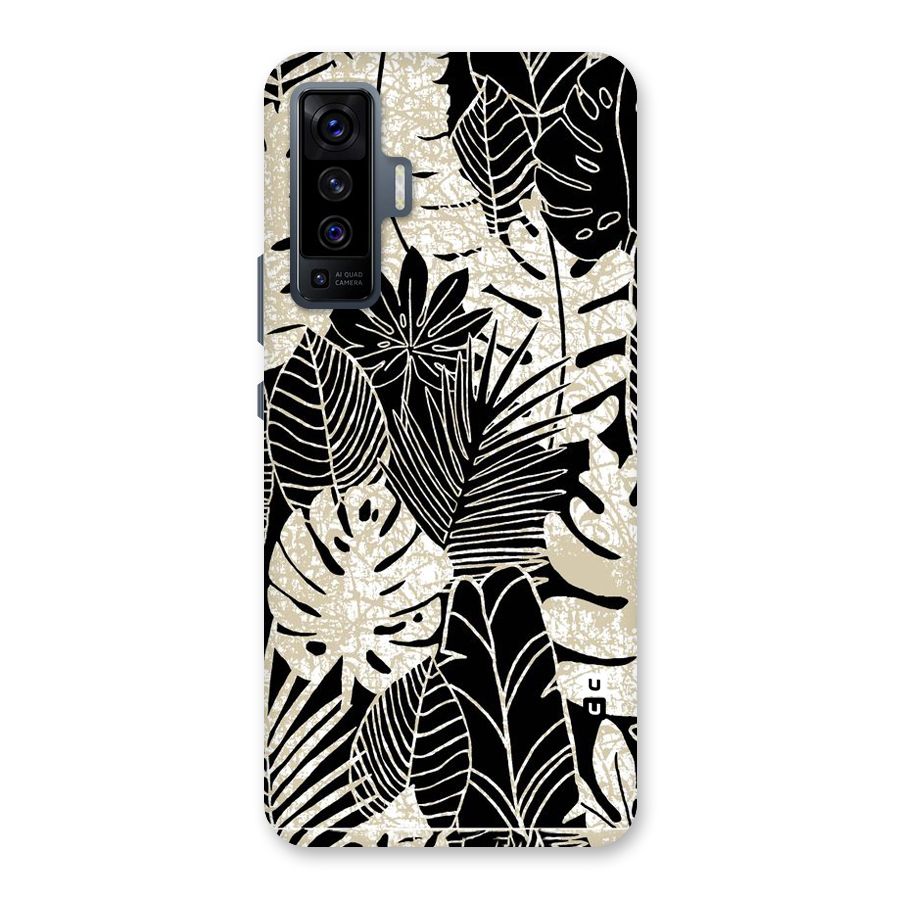 Leaf Pattern Back Case for Vivo X50