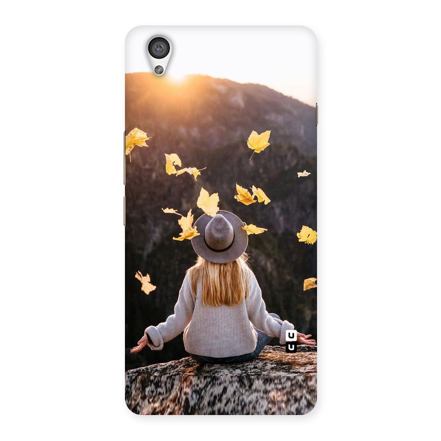 Leaf Rain Sunset Back Case for OnePlus X