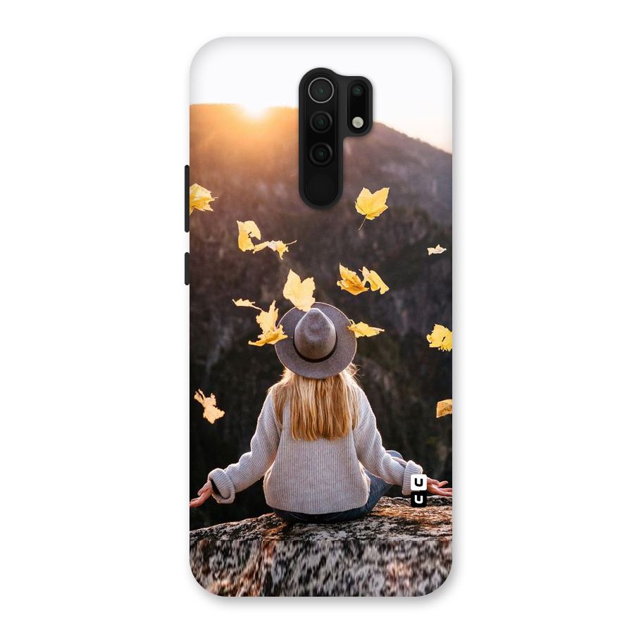 Leaf Rain Sunset Back Case for Poco M2