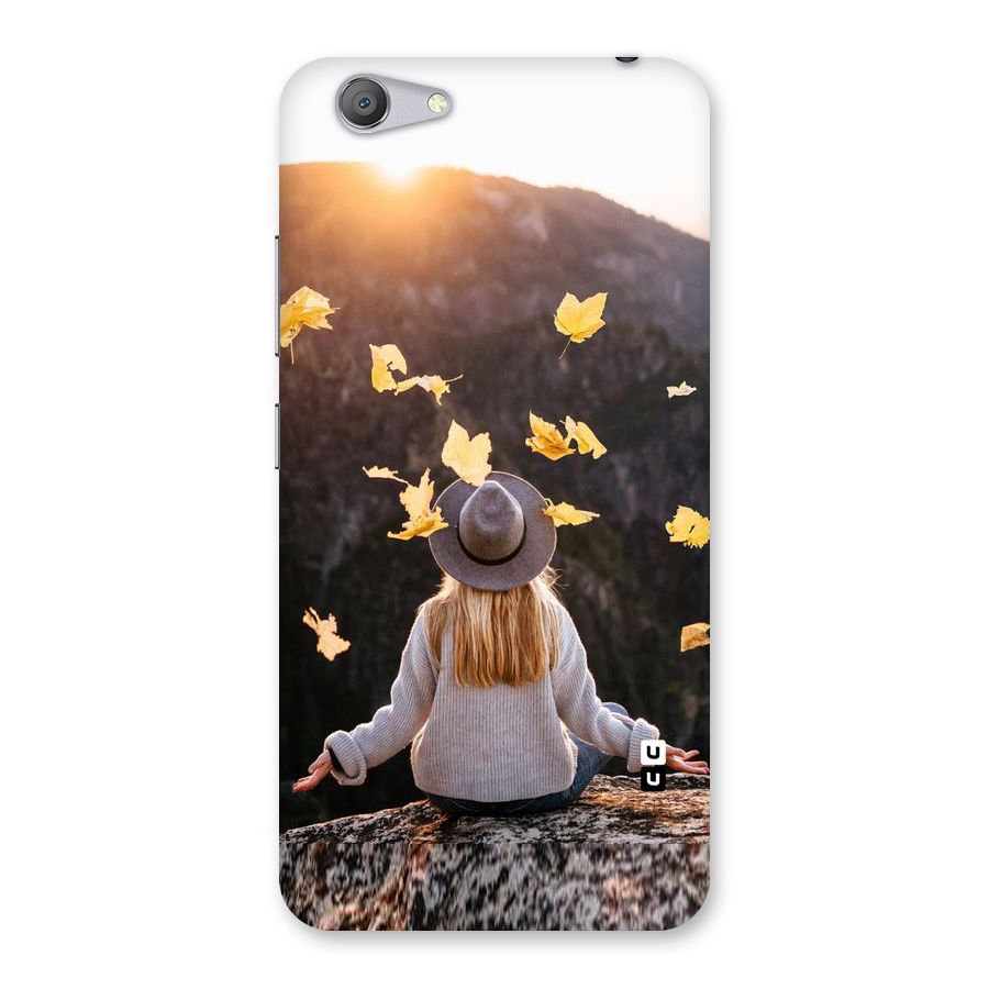 Leaf Rain Sunset Back Case for Vivo Y53