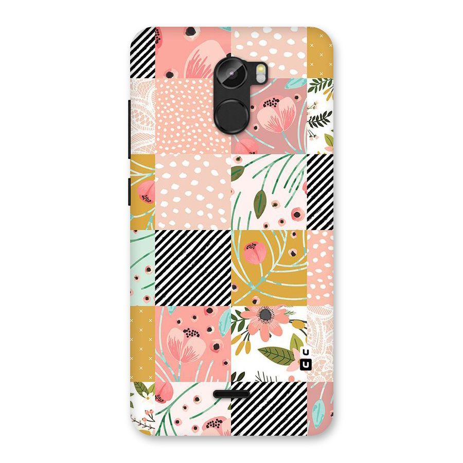 Leaf Stripe Polka Back Case for Gionee X1