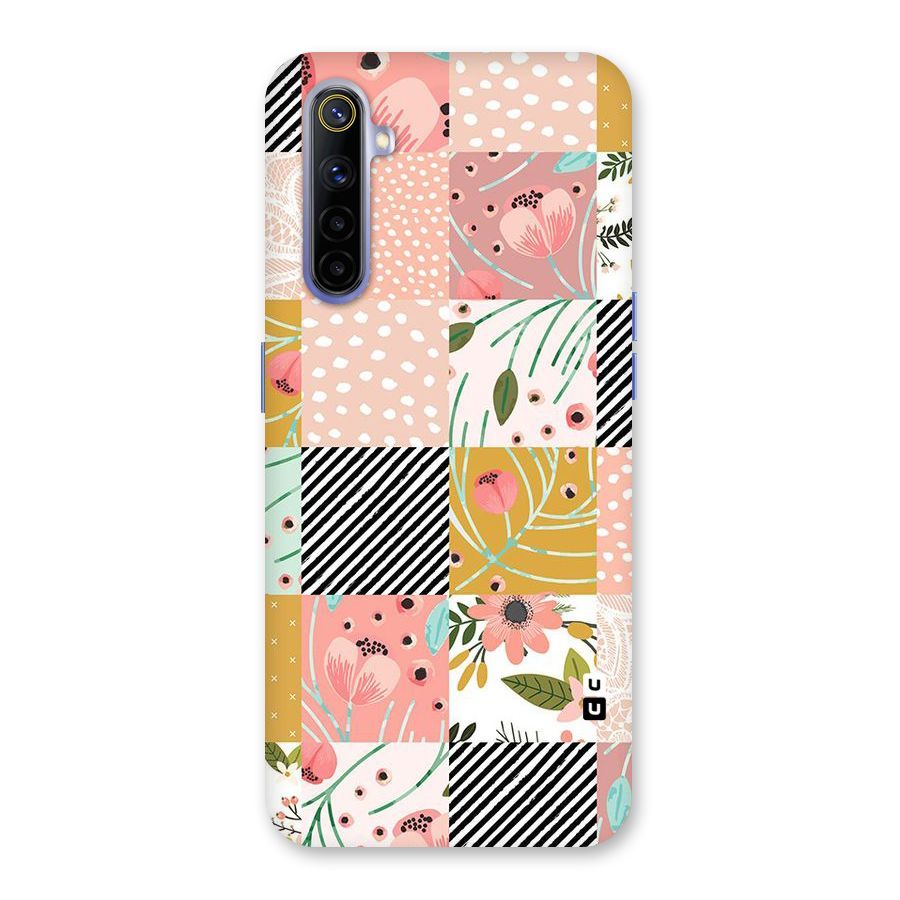 Leaf Stripe Polka Back Case for Realme 6i