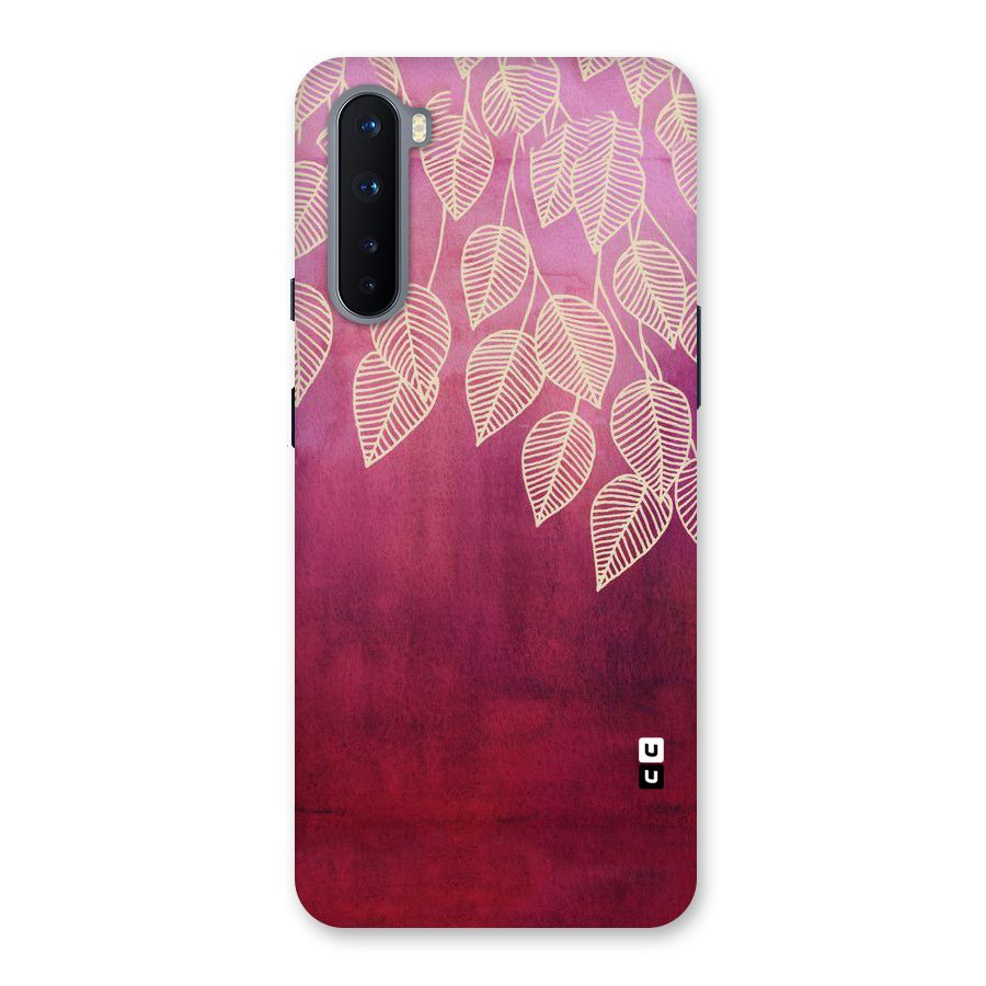 Leafy Outline Back Case for OnePlus Nord