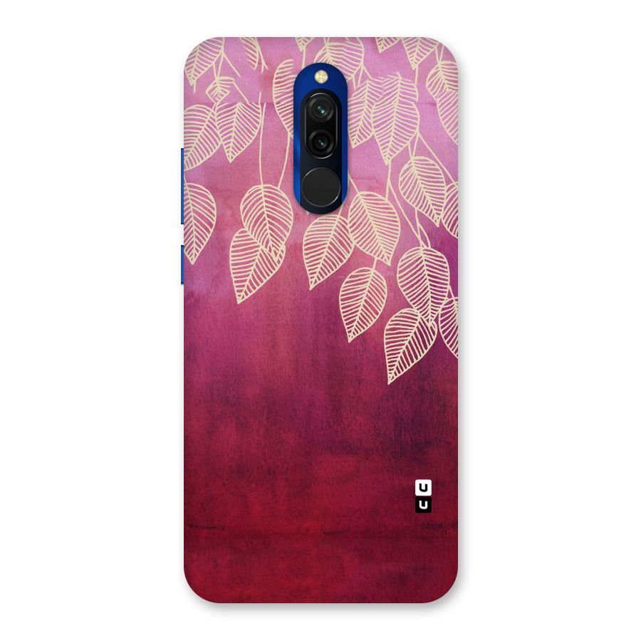 Leafy Outline Back Case for Redmi 8