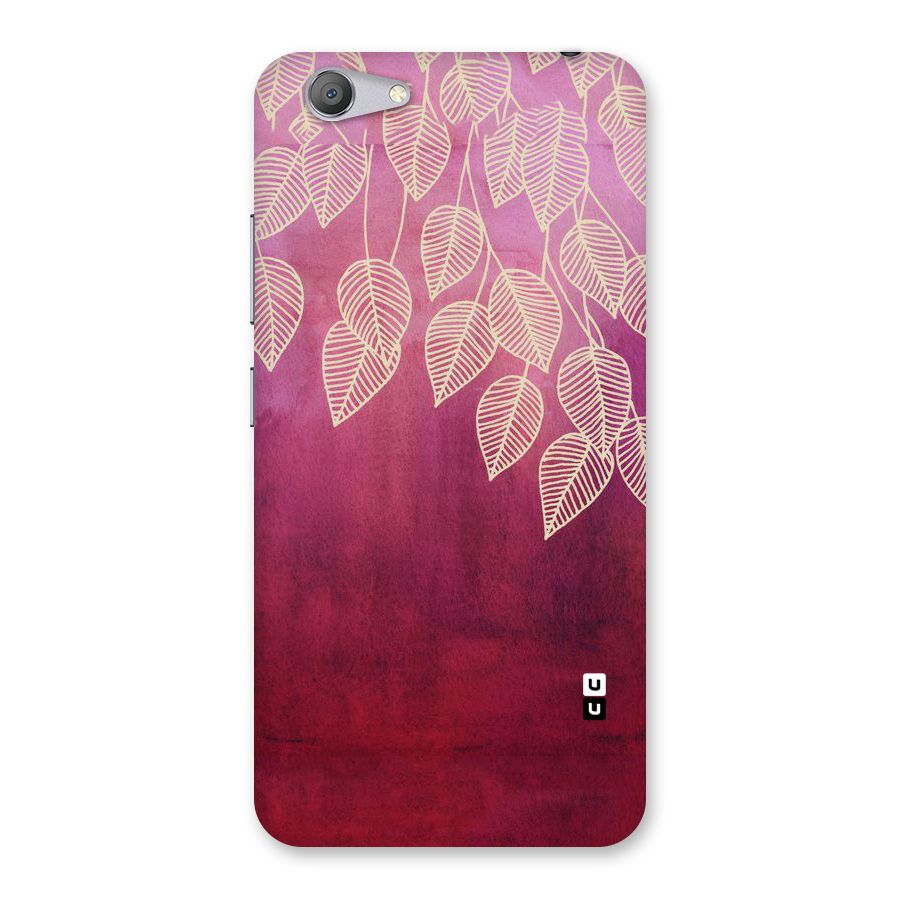 Leafy Outline Back Case for Vivo Y53