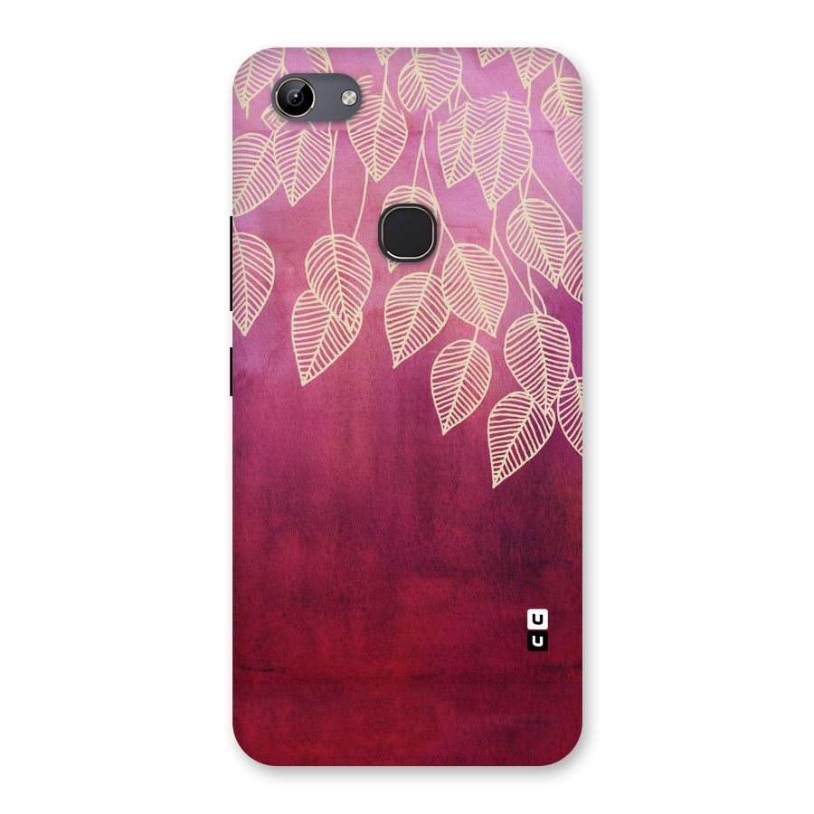 Leafy Outline Back Case for Vivo Y81