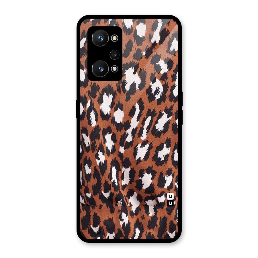 Leapord Design Glass Back Case for Realme GT Neo 3T