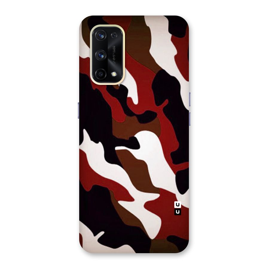 Leapord Pattern Glass Back Case for Realme X7 Pro