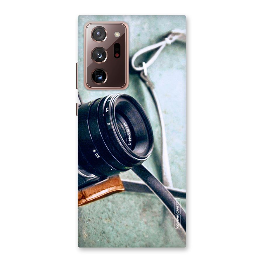 Leather Camera Lens Back Case for Galaxy Note 20 Ultra