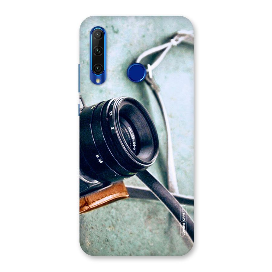 Leather Camera Lens Back Case for Honor 20i