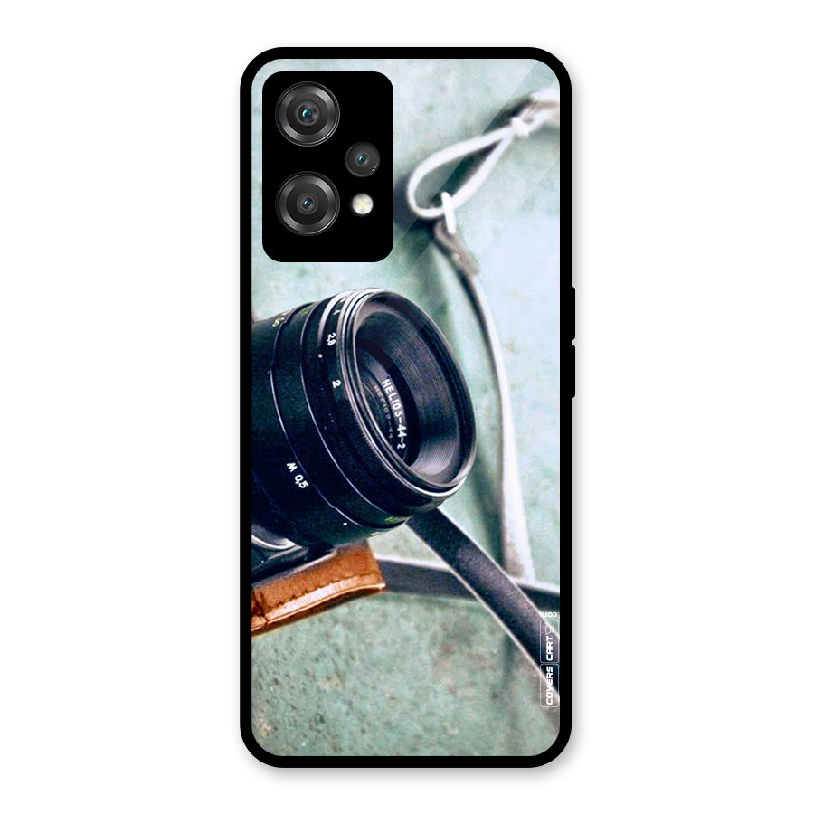Leather Camera Lens Glass Back Case for OnePlus Nord CE 2 Lite 5G