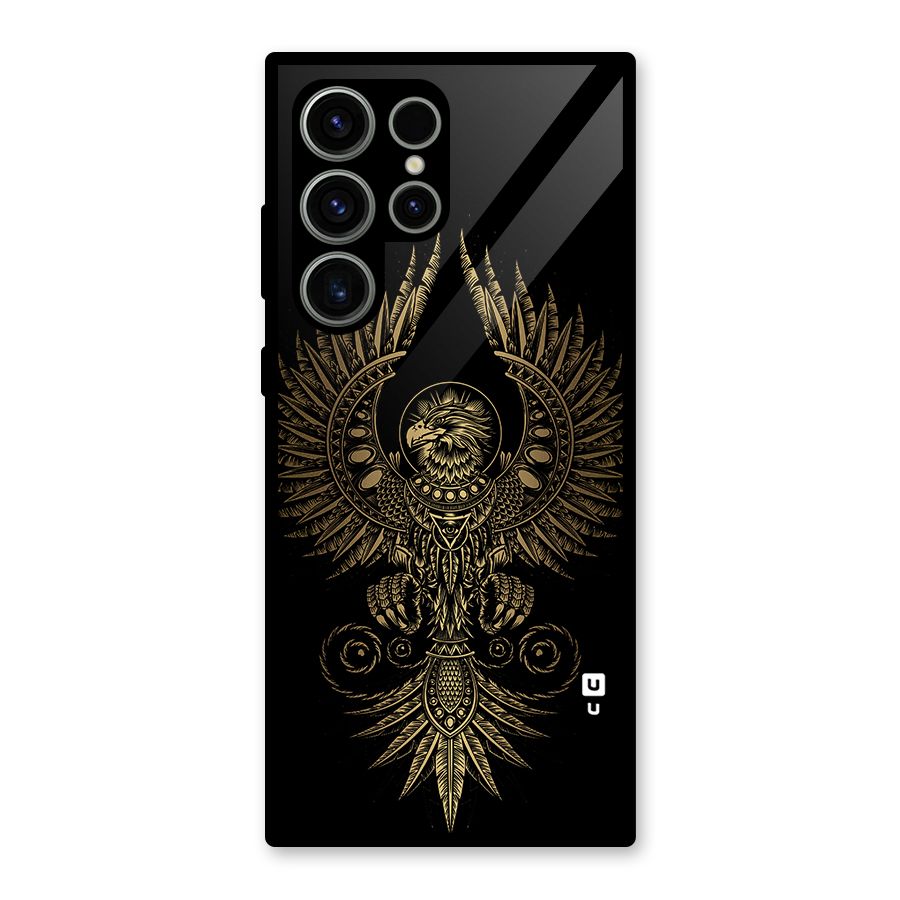 Legendary Phoenix Glass Back Case for Galaxy S23 Ultra