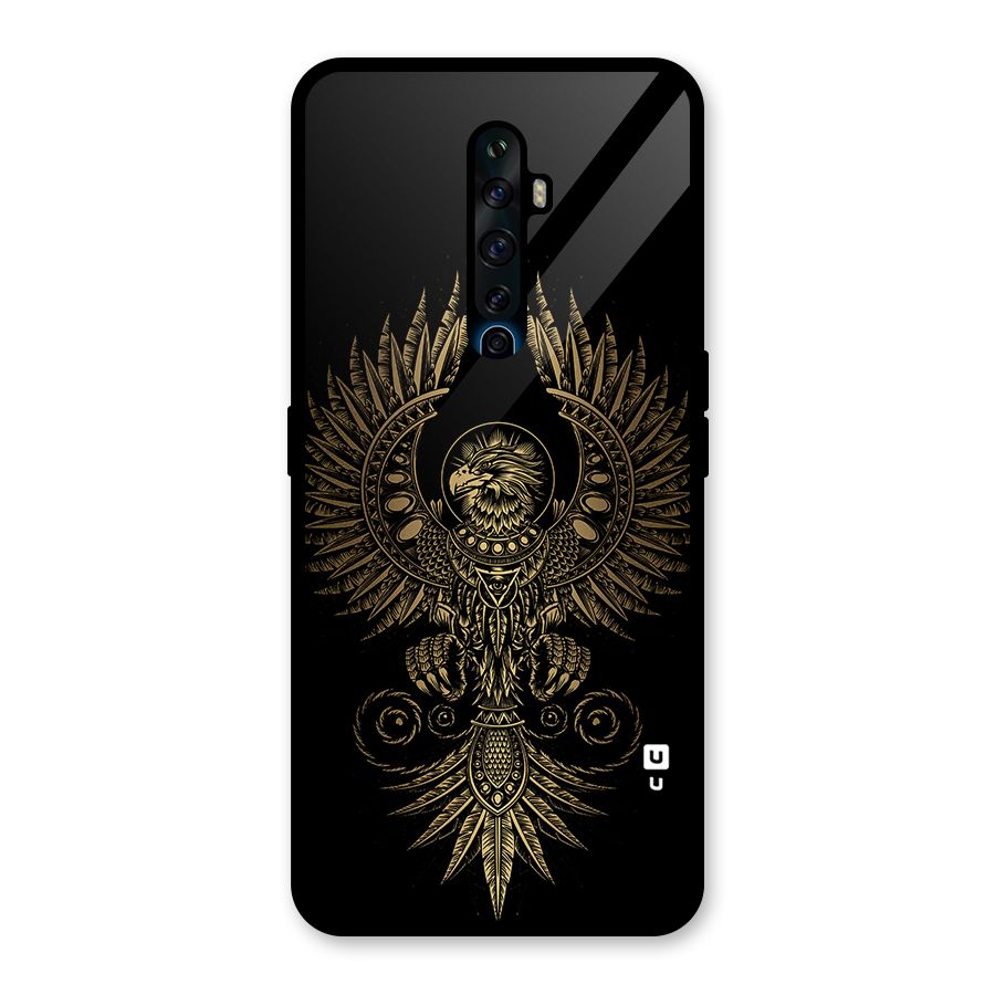 Legendary Phoenix Glass Back Case for Oppo Reno2 F