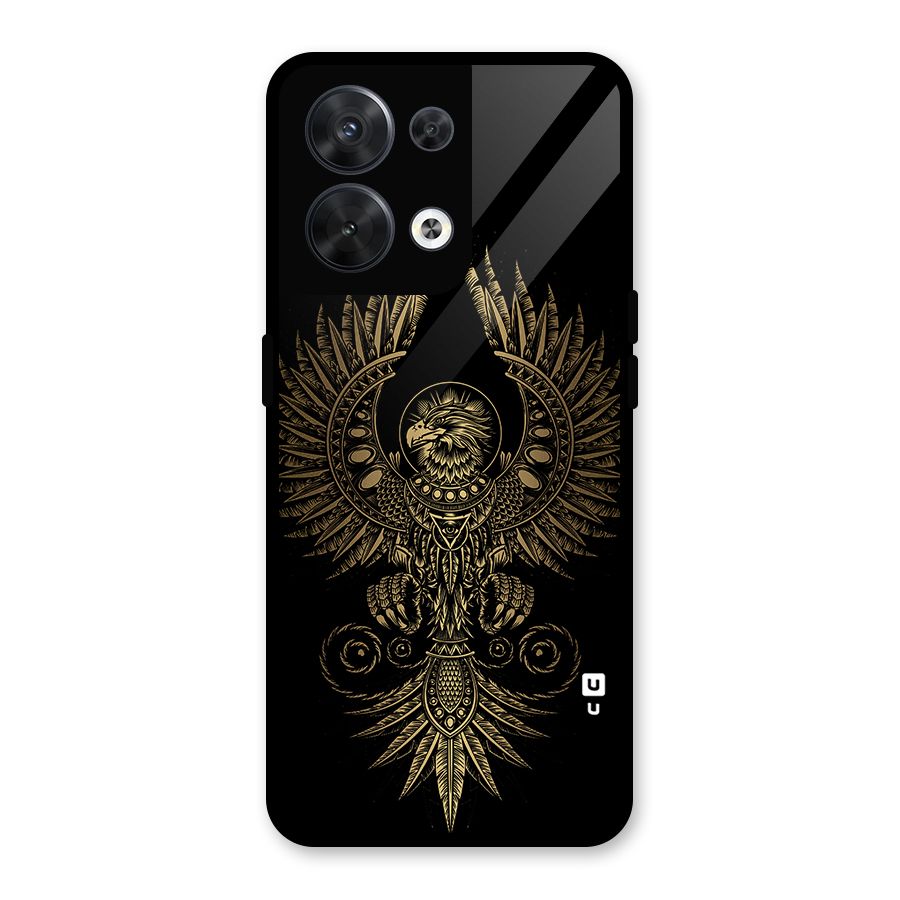 Legendary Phoenix Glass Back Case for Oppo Reno8 5G