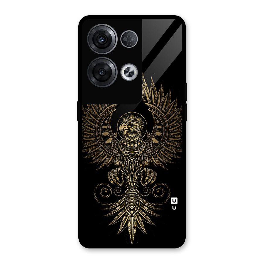 Legendary Phoenix Glass Back Case for Oppo Reno8 Pro 5G